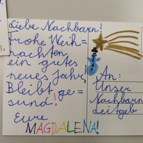 Weihnachtskarte 
