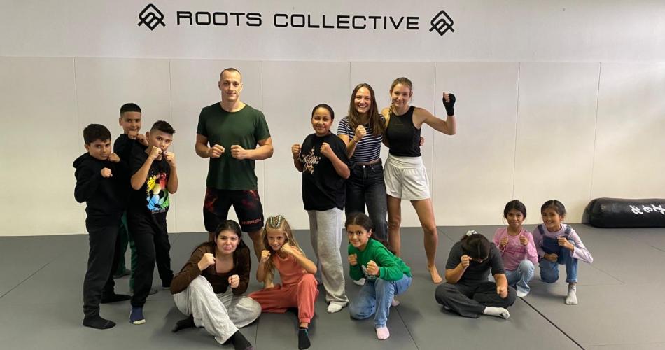 Kickboxen für die Viertklässler